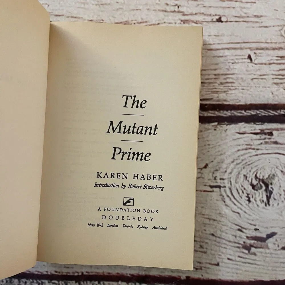 The Mutant Prime Karen Haber 1990 Paperback Book‎ Mutant Season Sequel Sci Fi